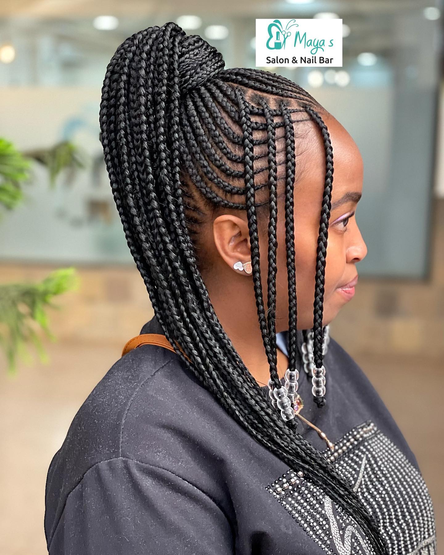 Our cornrows have always been a hit.... - Maya's Salon Kenya