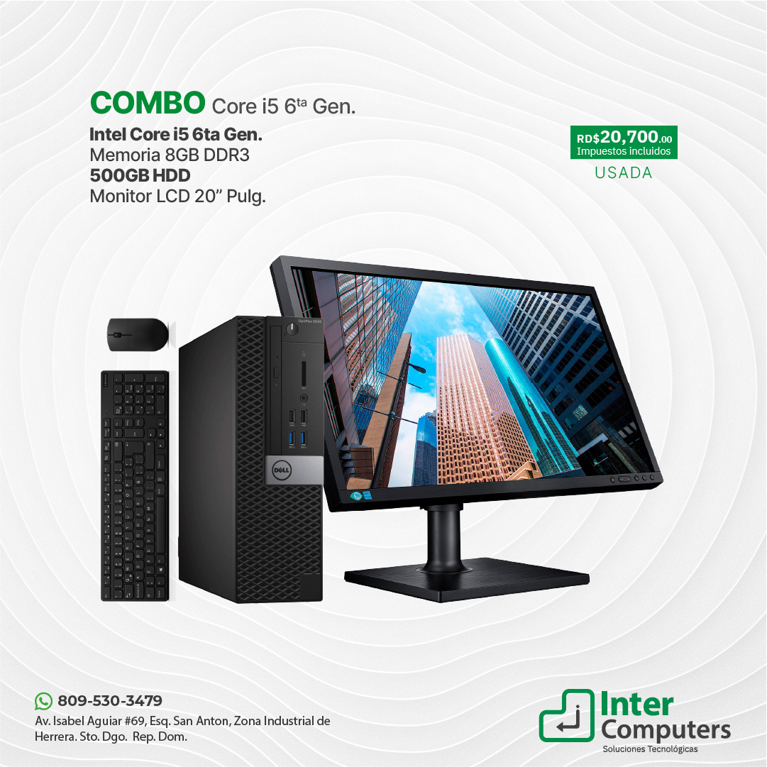 Inter Computers - Combo de computadoras completas, elige... | Facebook