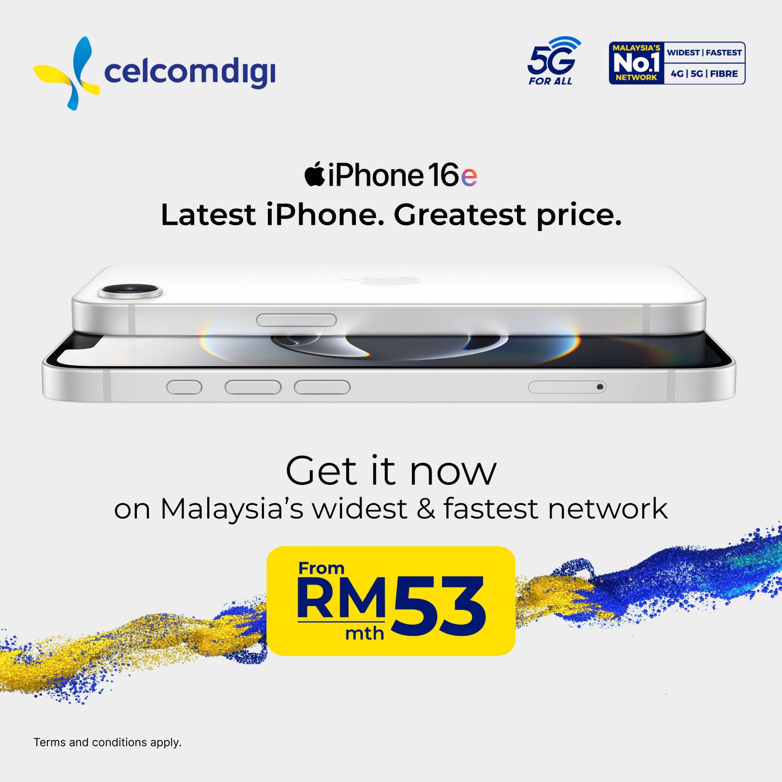Digi Store Express Lotus Kepong Menjalara - Brand-new iPhone 16e, now ...