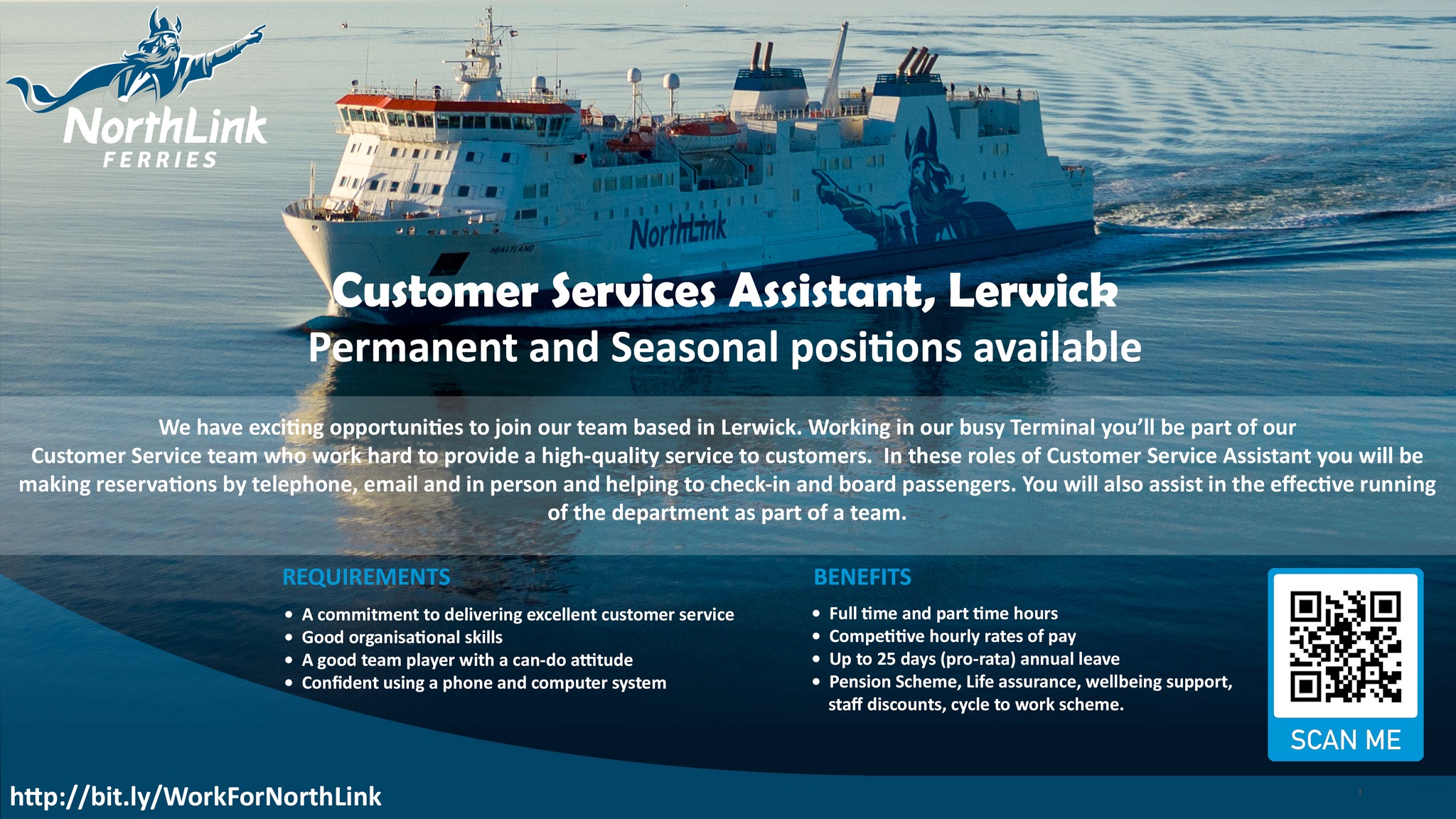 There are opportunities for Permanent... - NorthLink Ferries