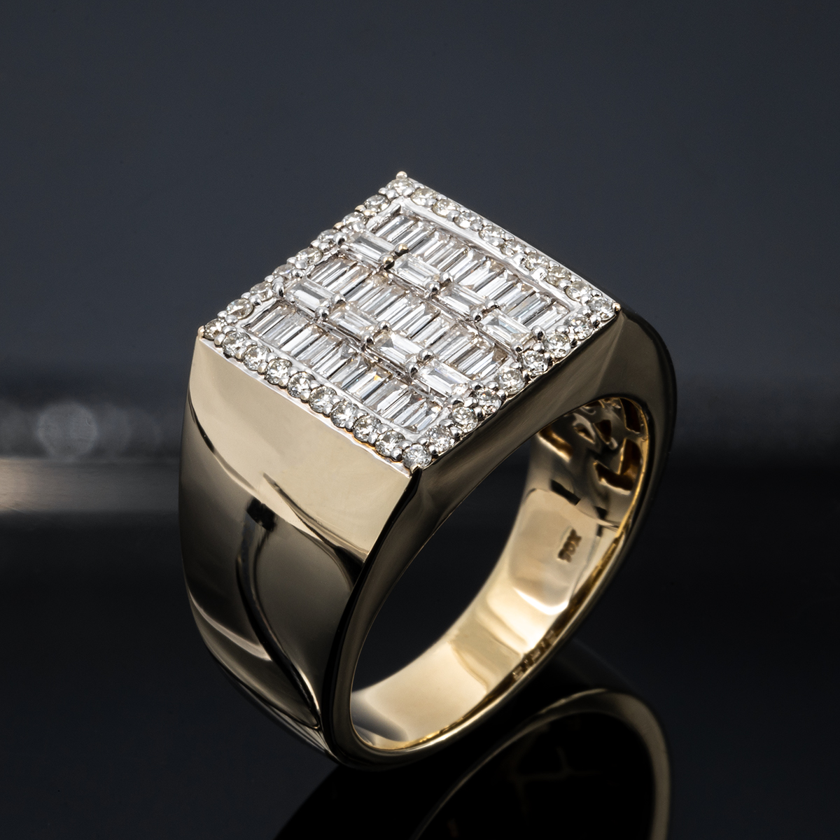 AVALANCHE - . イエローゴールド ダイヤモンド リング #avalanche_ring 