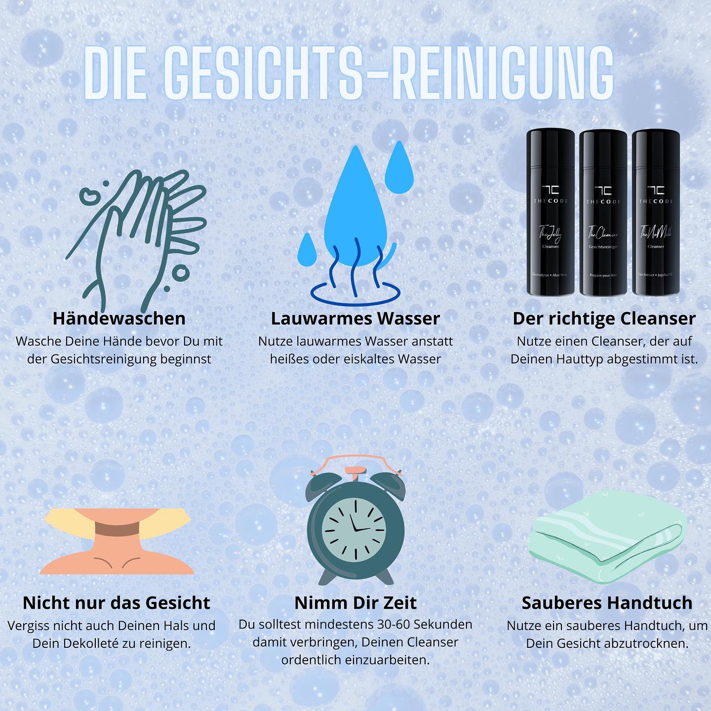 TheCode - Warum TheCode Skincare-Sets?⁣⁠ Mit unseren Skincare-Sets ...