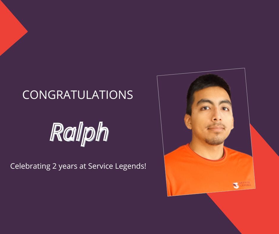 Service Legends - Happy Anniversary Ralph! You have...