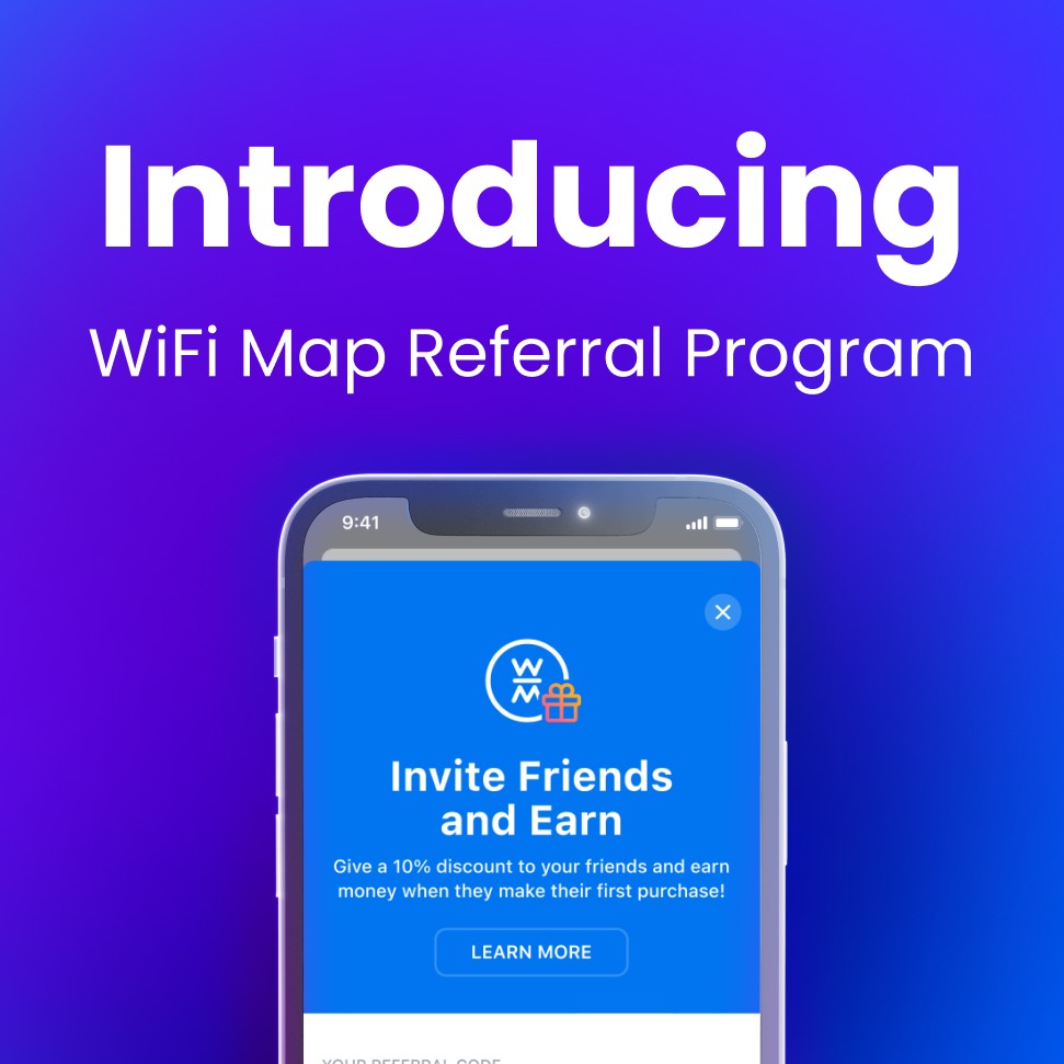 WiFi Map - 📢 Introducing the WiFi Map Referral Program! 🚀... | Facebook