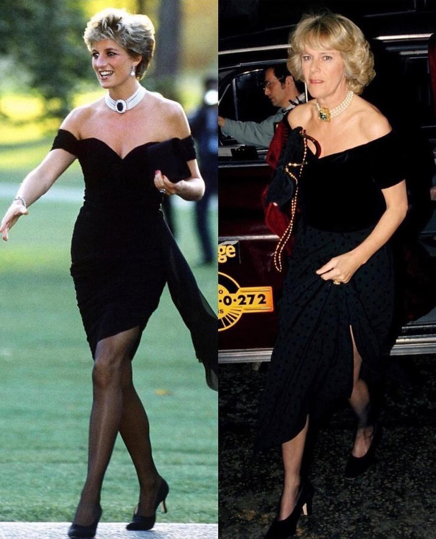 princess diana cheating dress Princess Diana's Iconic "Revenge Dress" Was Supposed to be White