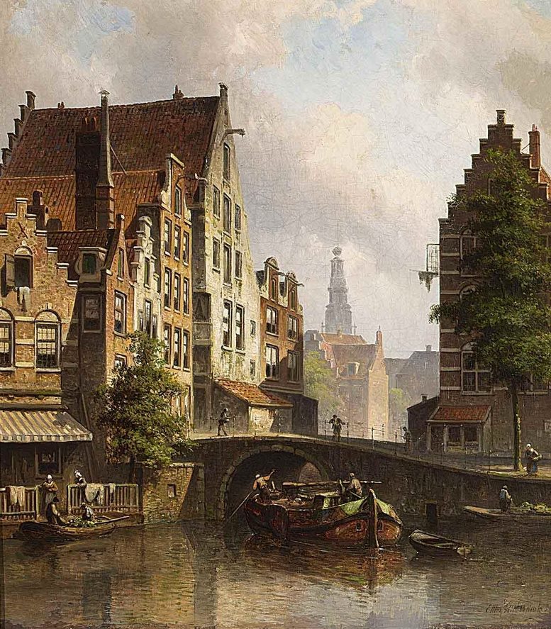 An Amsterdam Canal 