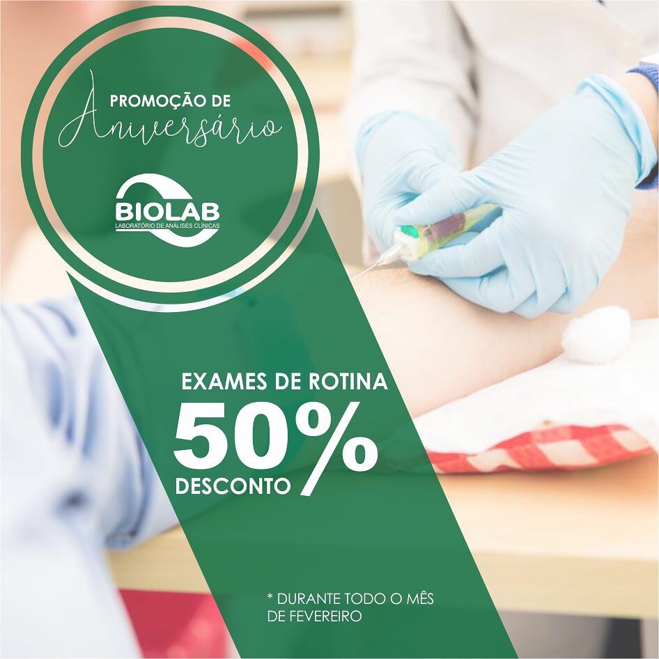 Biolab - Mês de fevereiro é mês de comemoração! . E em forma de ...