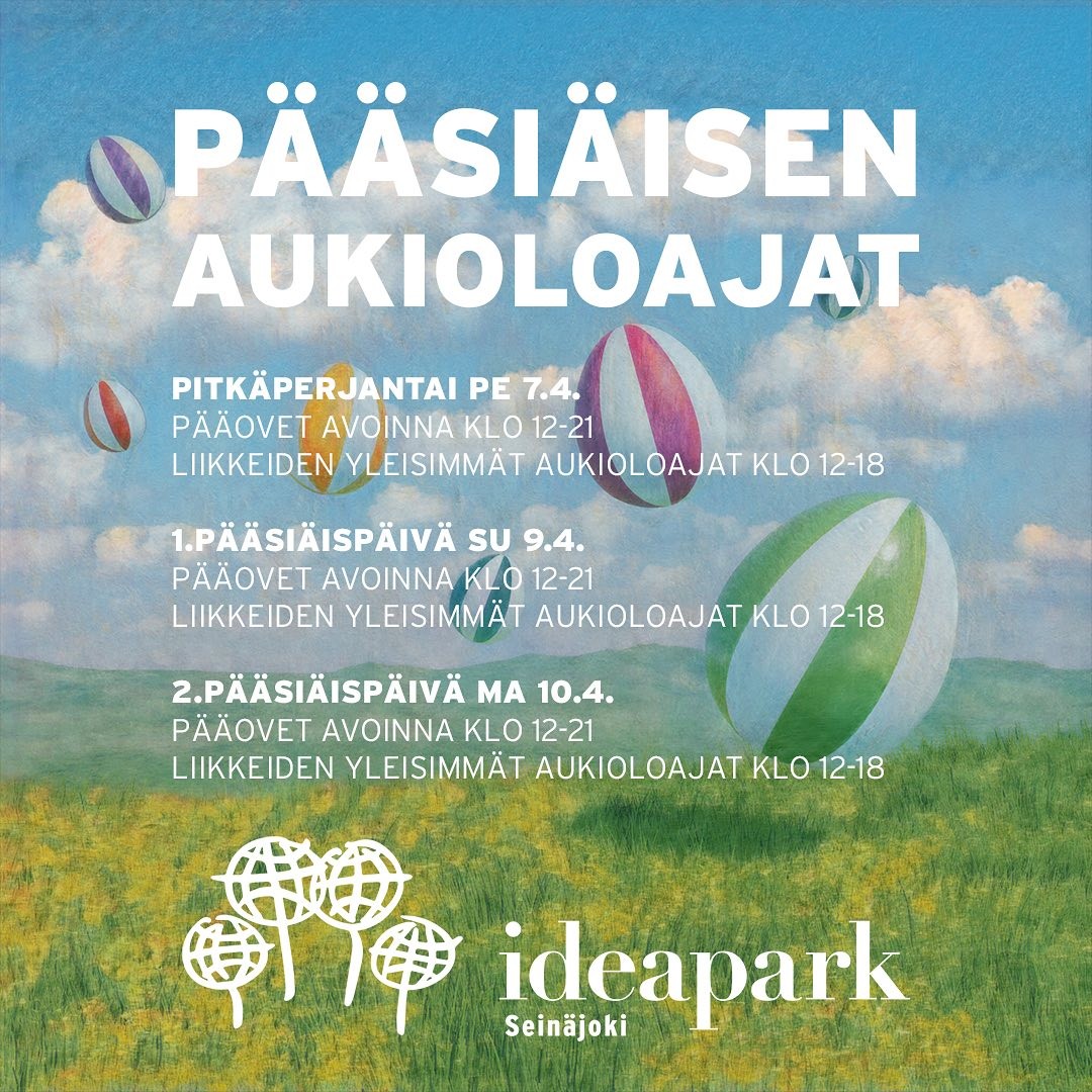 p-si-isen-aukioloajat-ideapark-sein-joki-facebook