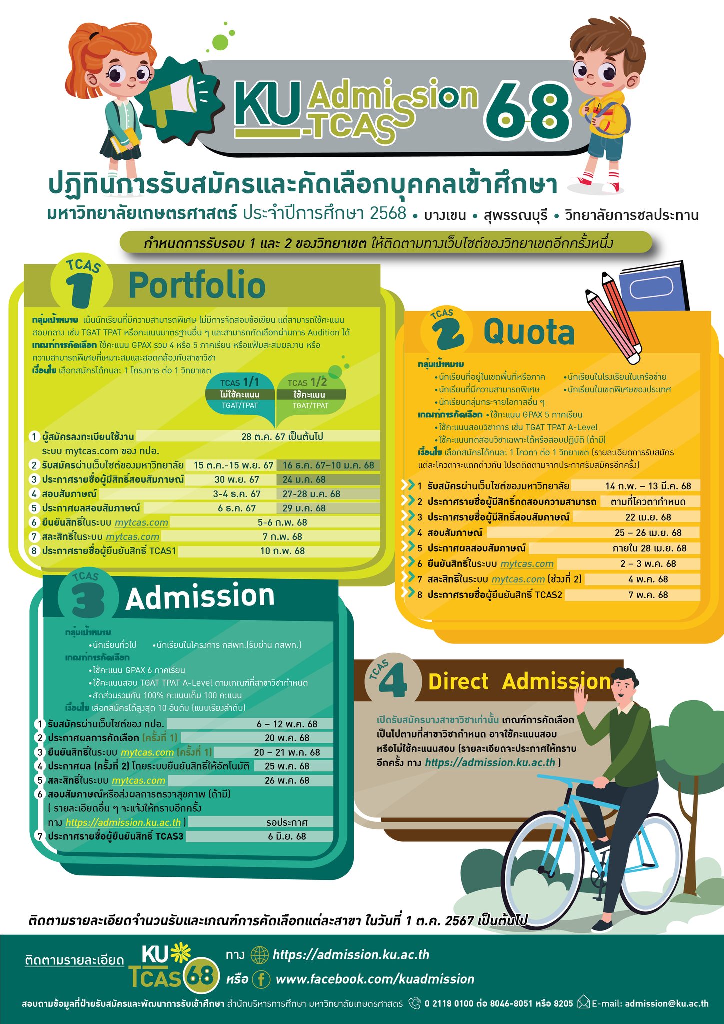 คณะแพทยศาสตร์ - 📢KUMED ขอประชาสัมพันธ์ 📅เช็กวันสำคัญในปฏิทินการศึกษา ปี ...