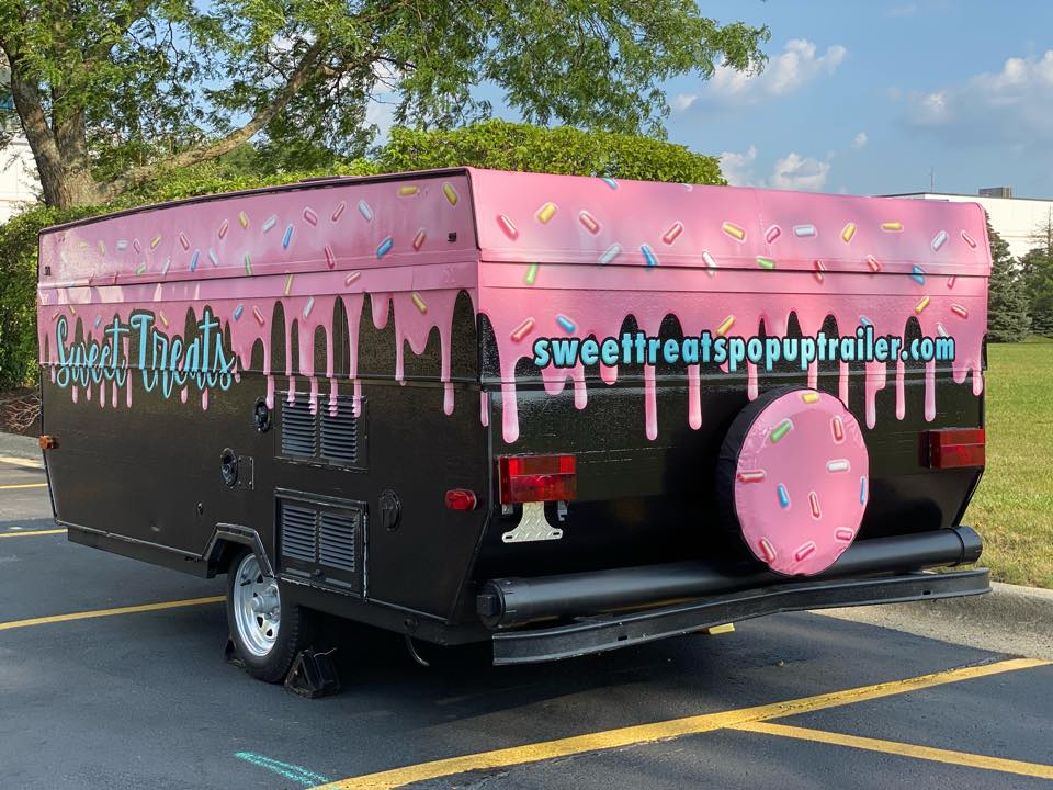 Sweet Treats Pop Up Trailer | Bloomingdale IL
