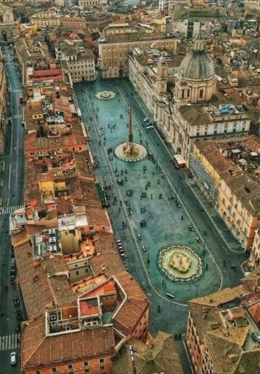 The Beautiful - Piazza Navona, one of the most famous and beautiful ...