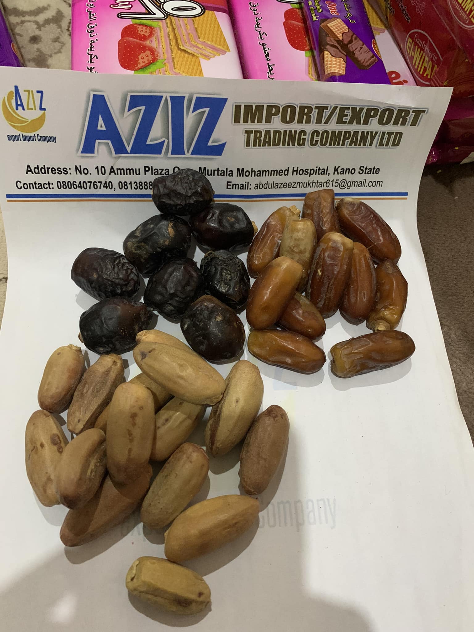Aziz import export trading company Ltd