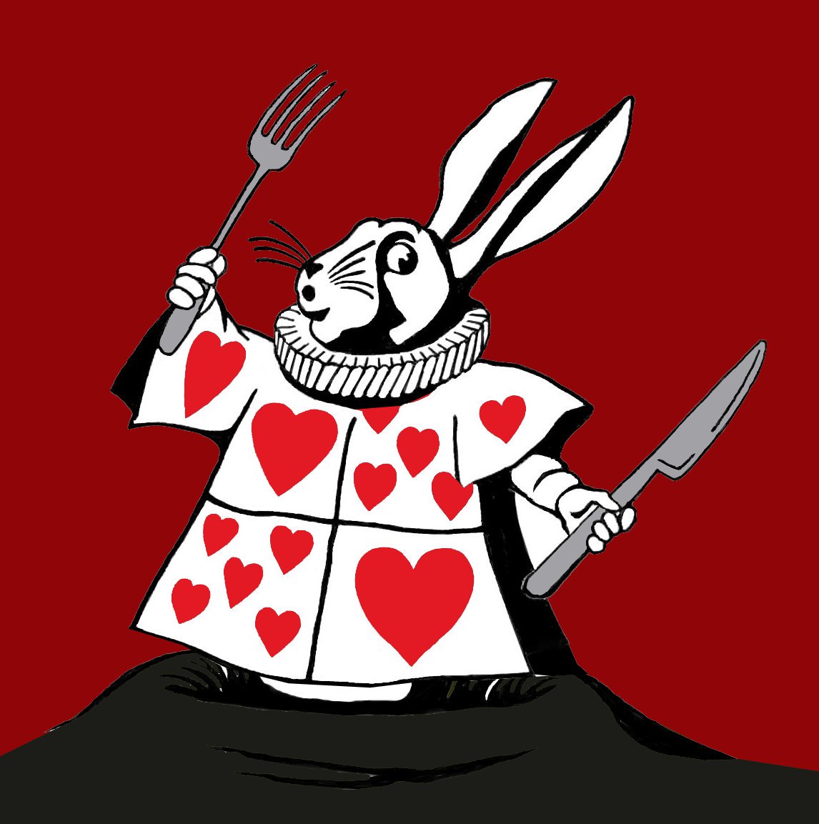 Rabbit Hole Dinner and Drinks - Let's go drink wine down The Rabbit ...