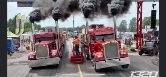 Onaway Speedway - Our next registered big rig racer is...