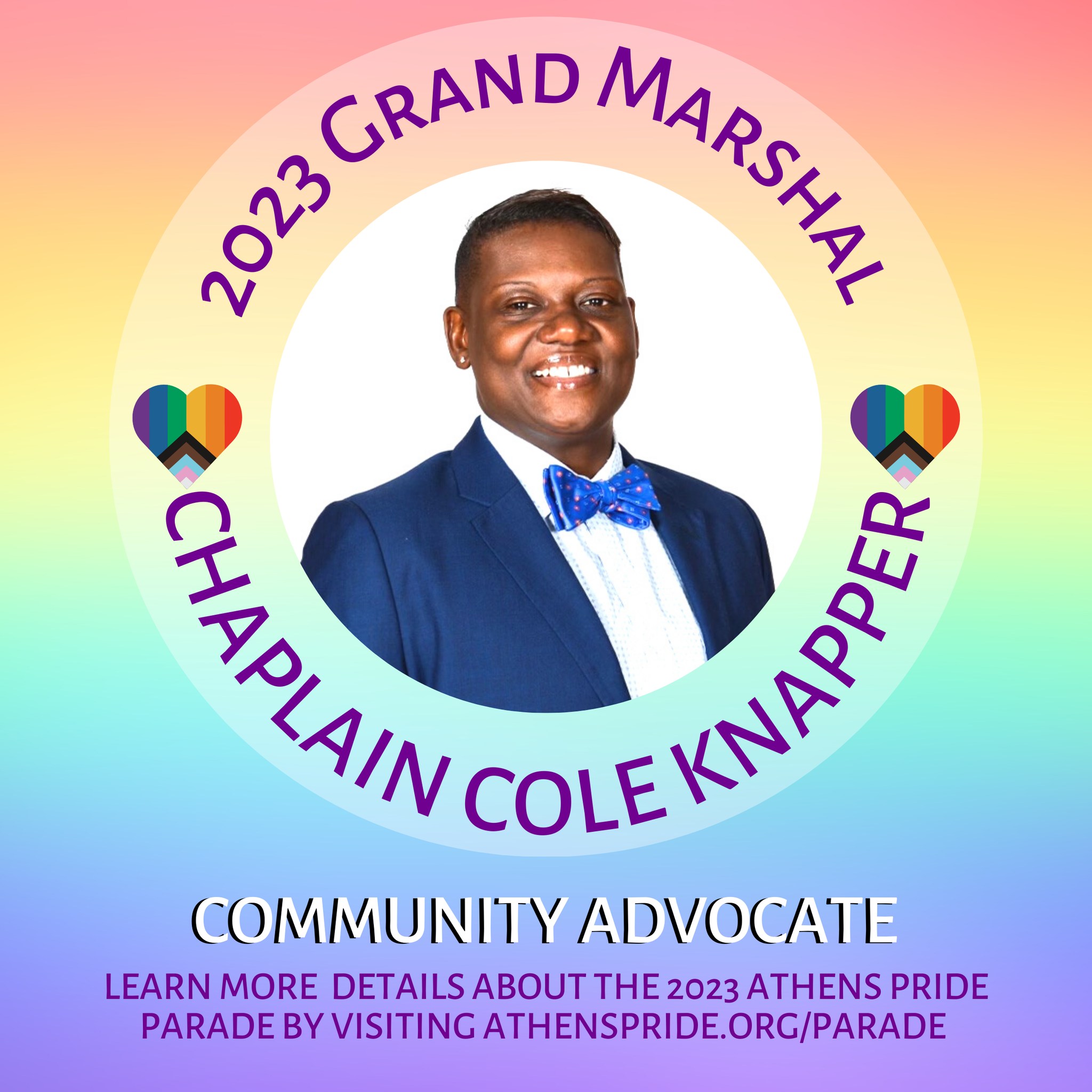 Athens - Meet Chaplain Cole Knapper, one of our four Grand Marshals for ...