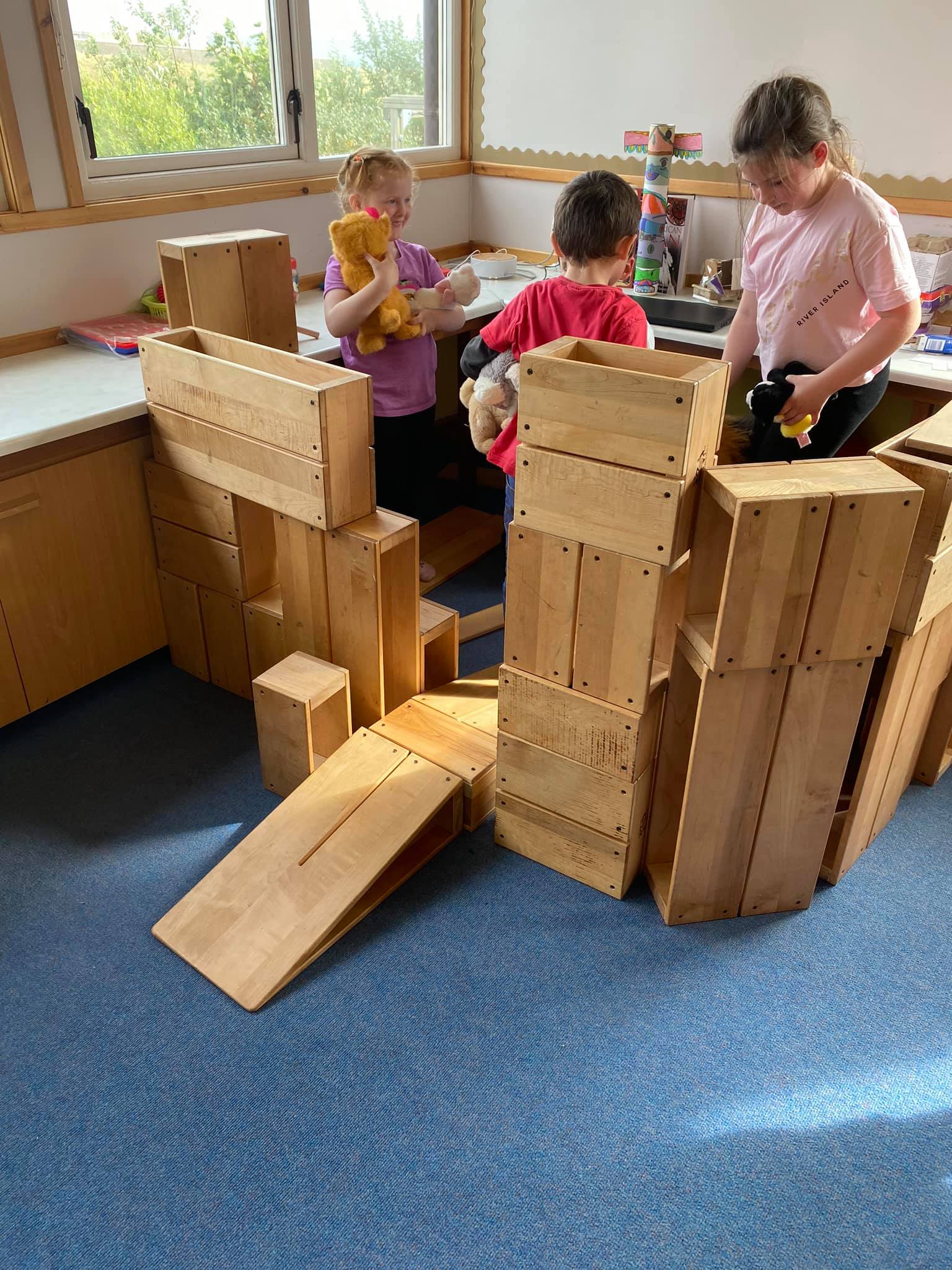 The bairns love playing with... - North Roe Primary School