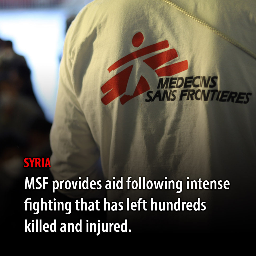 Doctors - Following the deadly violence in western Syria over the past ...