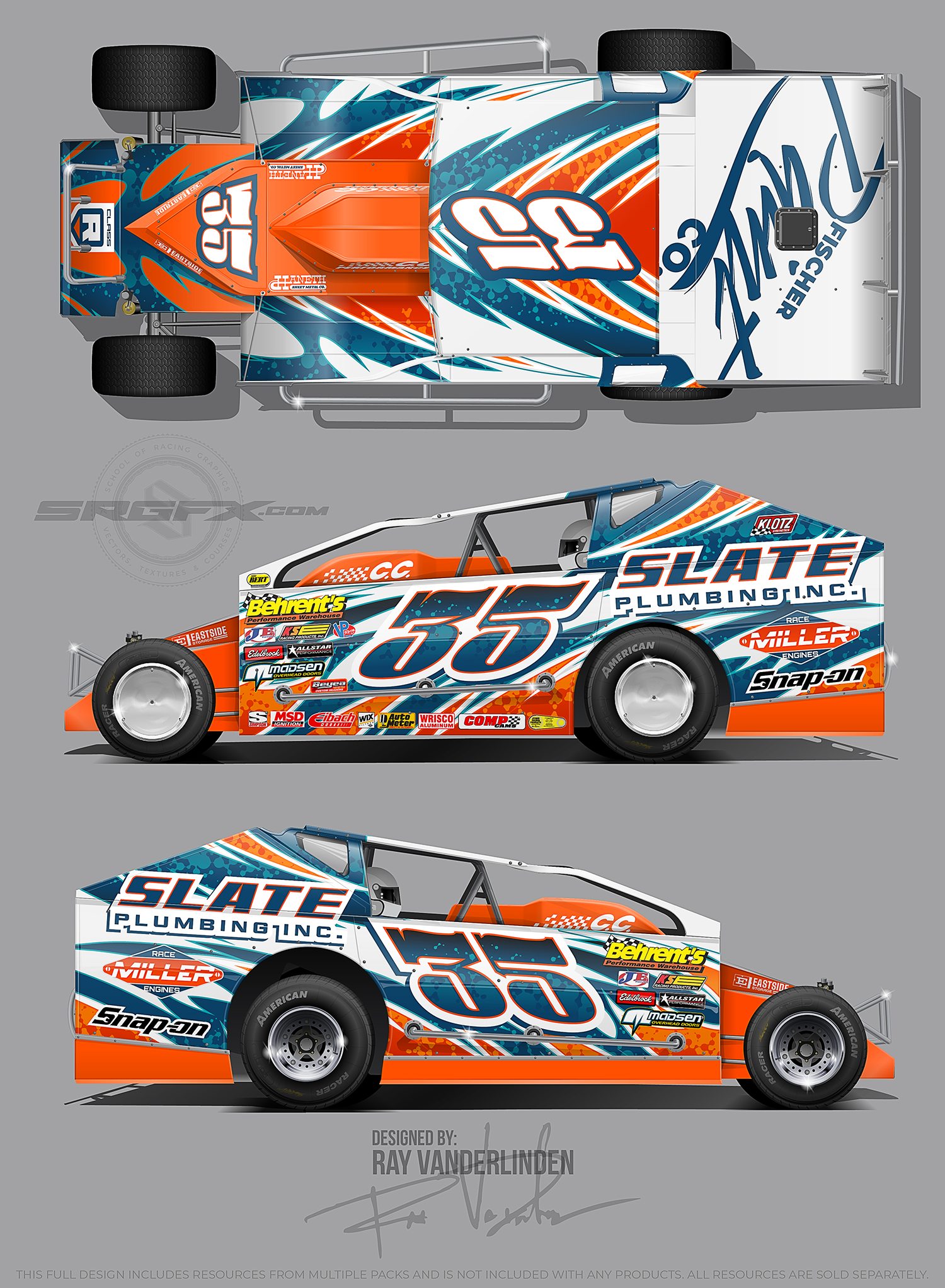 👊New design with updated... - School of Racing Graphics