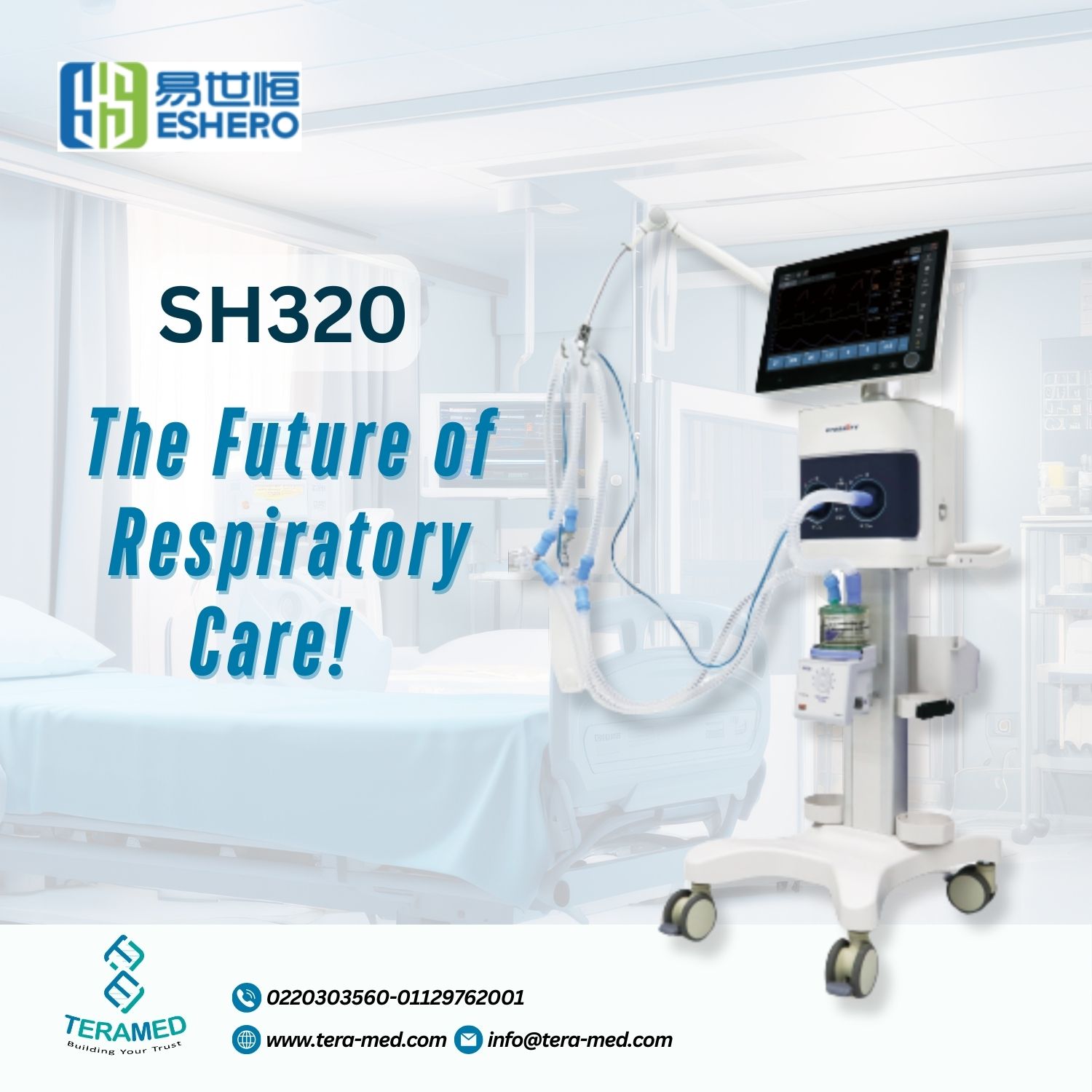 TERAMED - Ventilator ESHERO SH320 Adult & Pediatric &... | Facebook