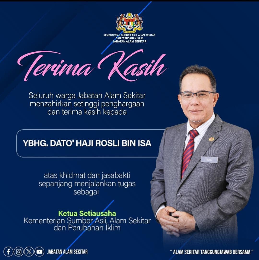 Jabatan - Sekalung penghargaan dan selamat maju jaya diucapkan kepada ...