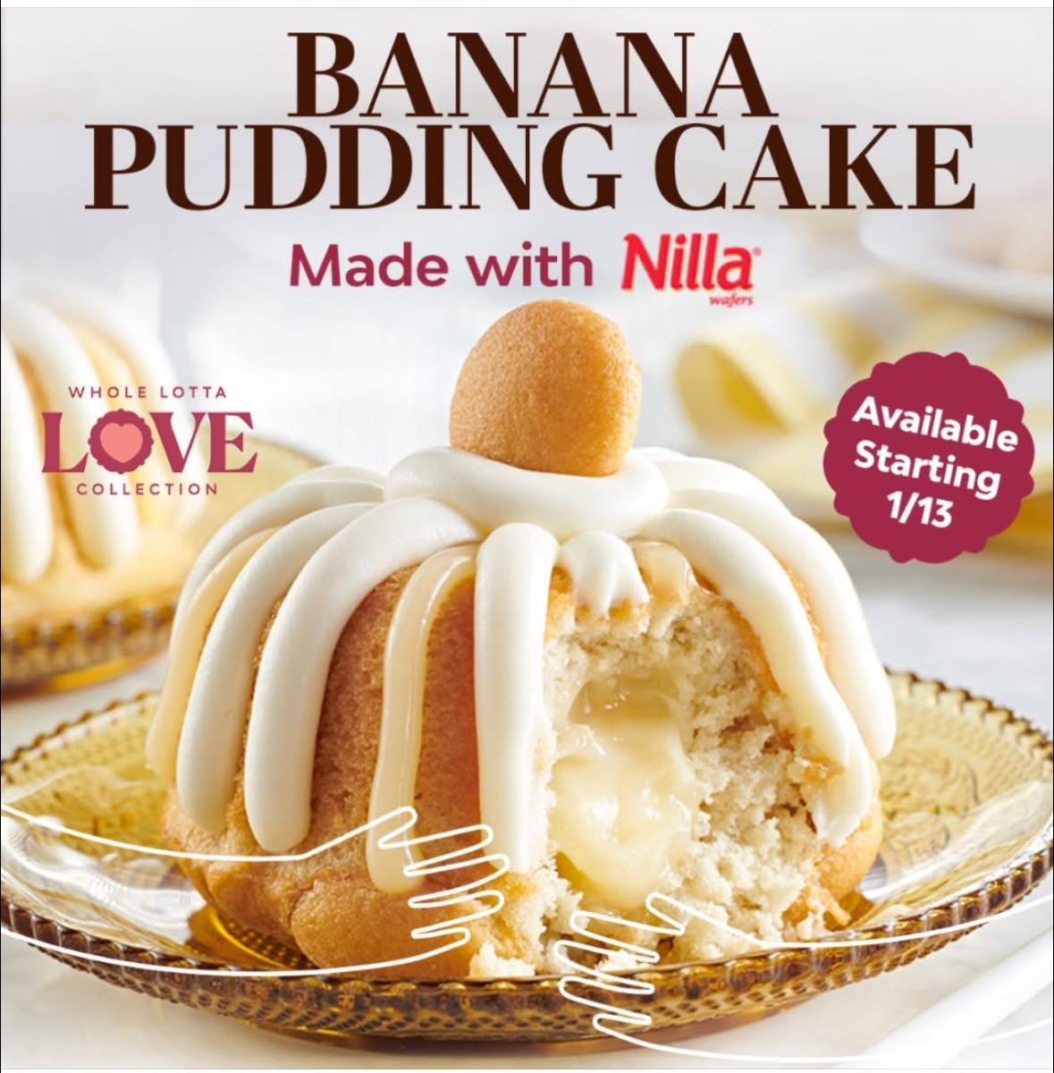 Your - The latest edition at Nothing Bundt Cakes is Banana Pudding with ...
