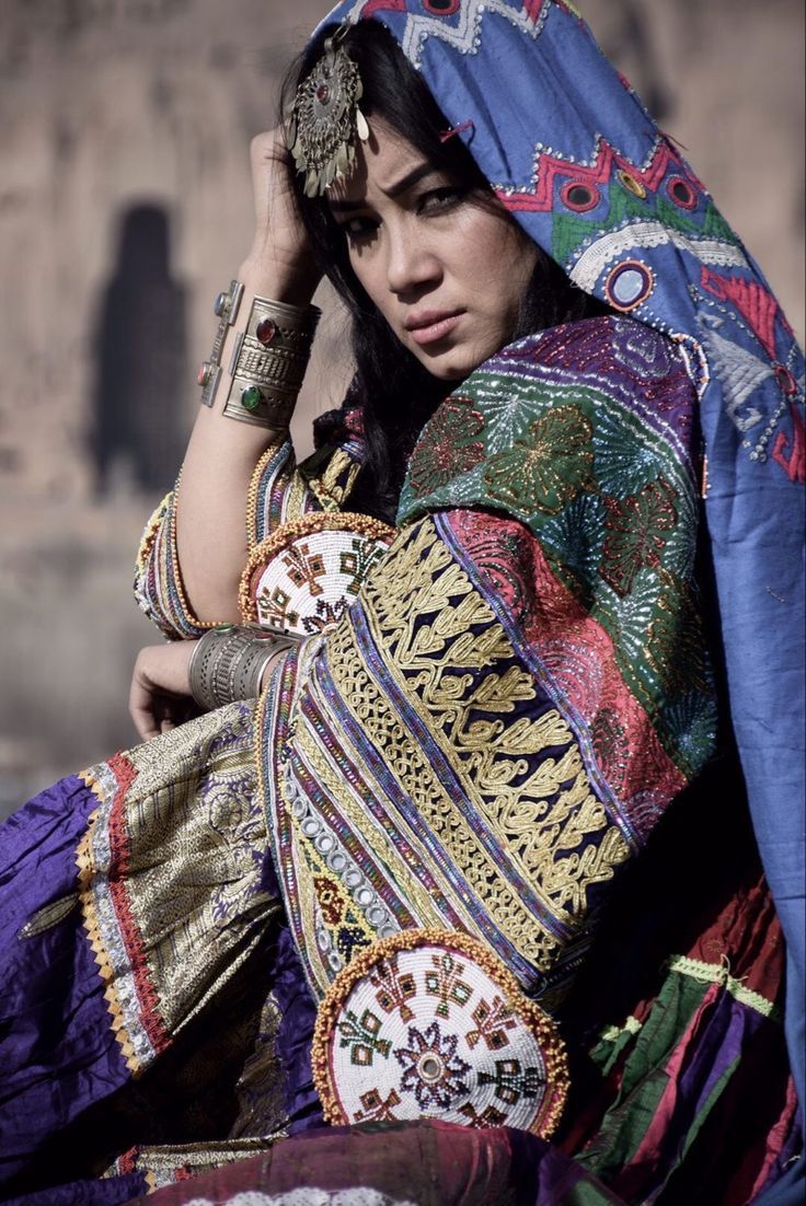 pashto ladies dress Pashton from Afghanistan သိ APAN NRA Licenses