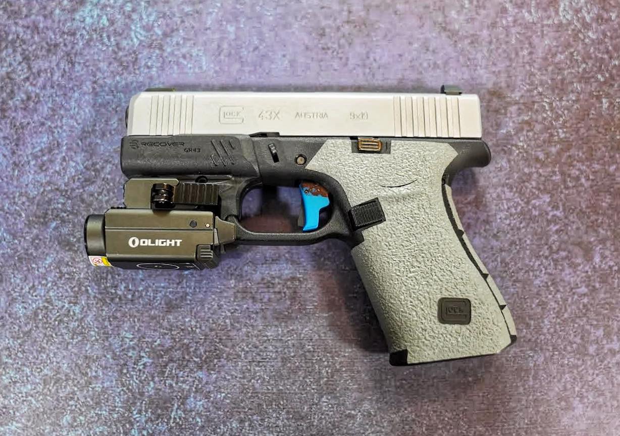 Olight Baldr S 800 Lumens Green Laser Tactical Light – Black – For Picatinny/Glock