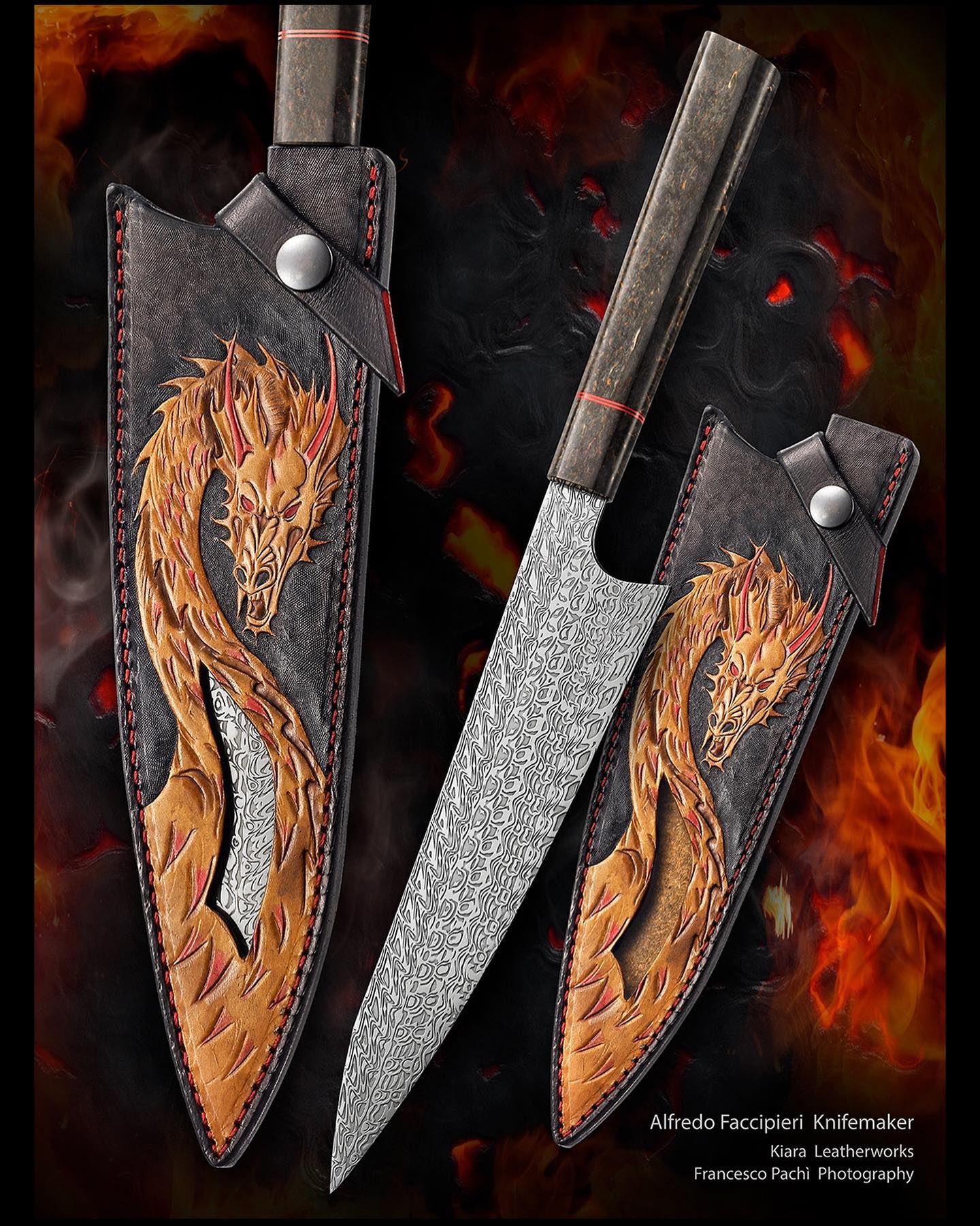 Experience Drogon's Fury™️: the 8.5” Collector's Chef Knife