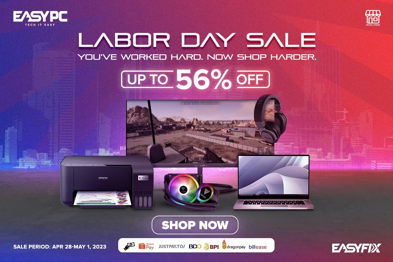 EASY PC - Celebrate the fruit of your labor, this EASYPC Labor day sale ...