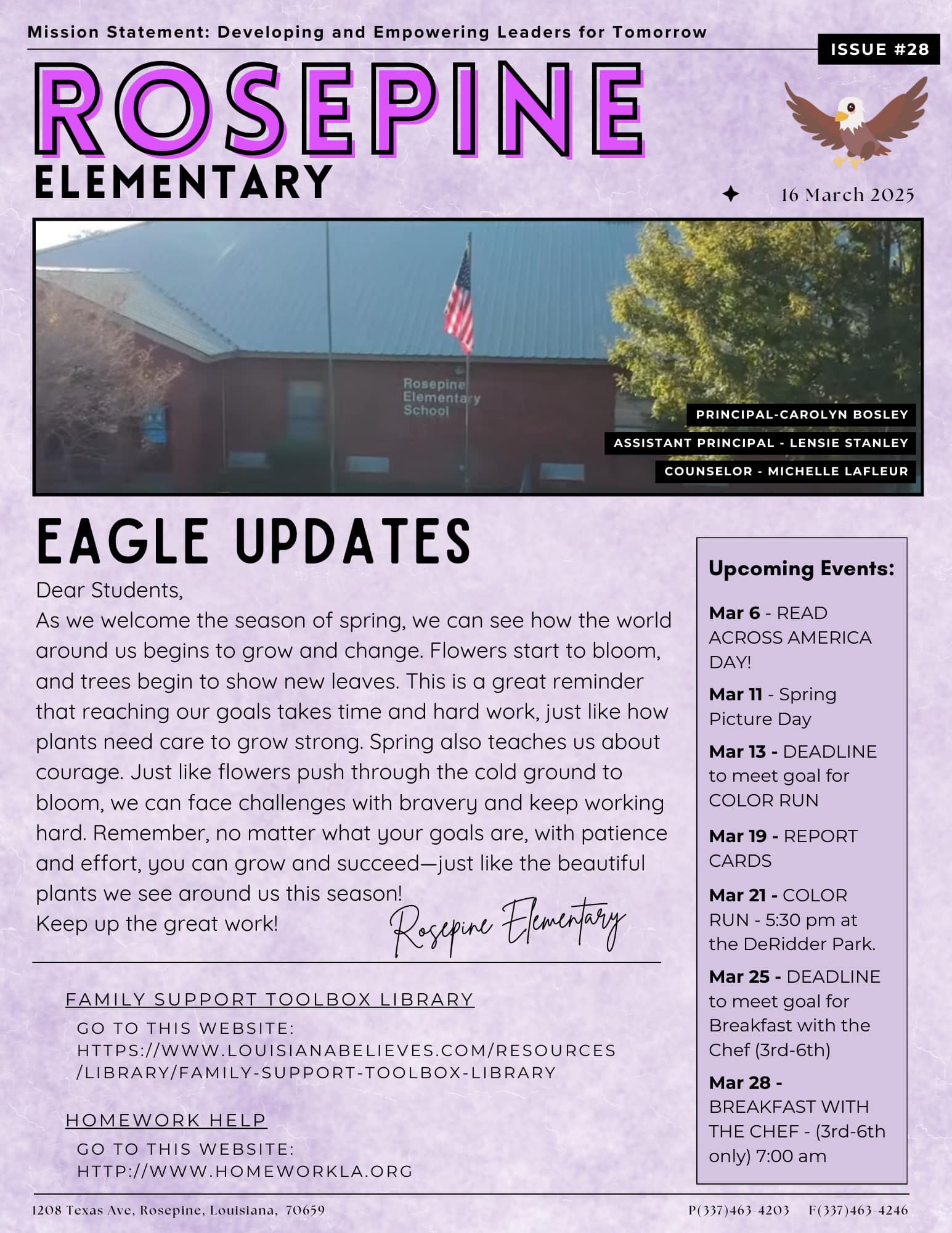 Rosepine Elementary School | Rosepine LA