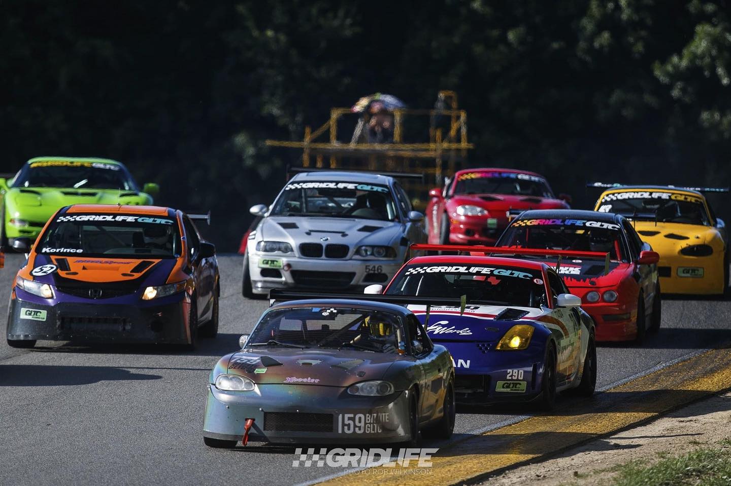 Workin my way through the field... - Matthew Park Racing