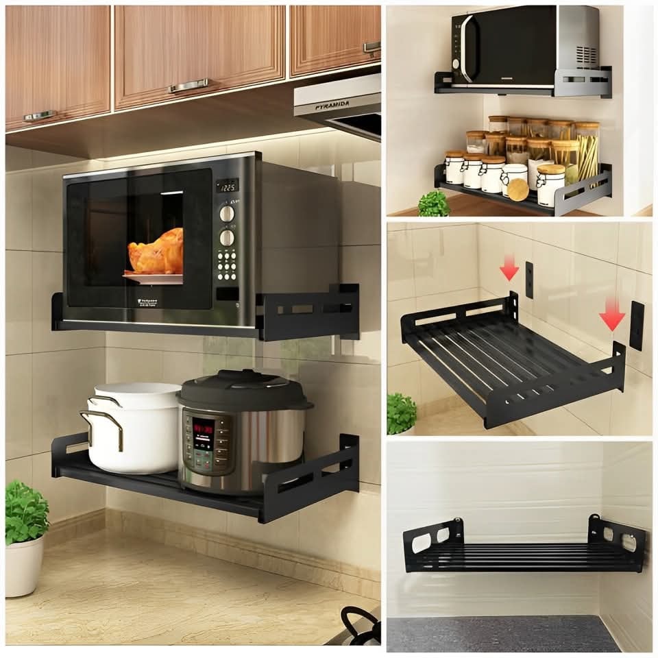 Metal - 🔥Wall Mounted Oven Rack🔥 💥Offer Price: 2000 TK Regular Price ...