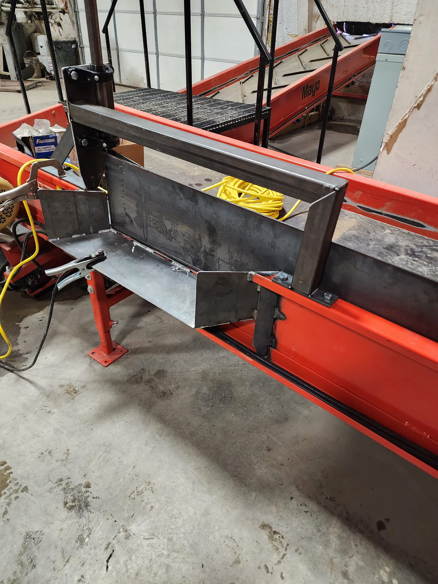 Modified spud conveyor with a... - Fusion Ironworks LLC | Facebook