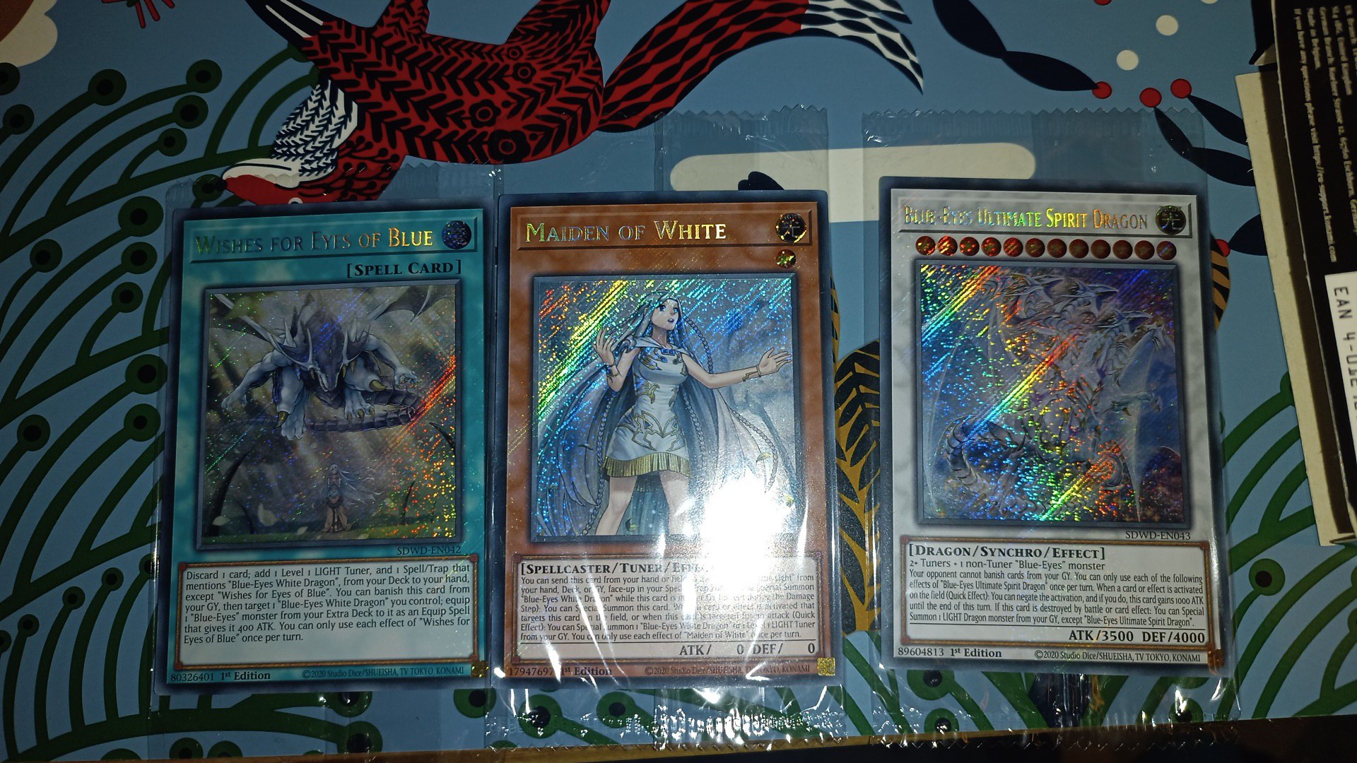 Deck Yugioh Blue Eyes Branded, Haute Rareté, Prêt Pour Tournoi, En Anglais