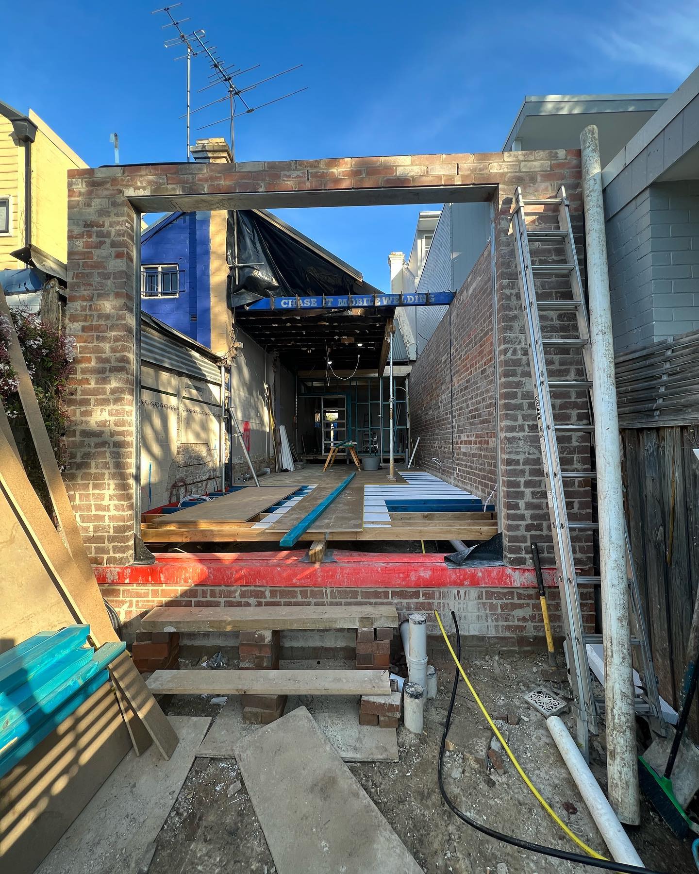 New project underway, second story... - BuildScape Projects