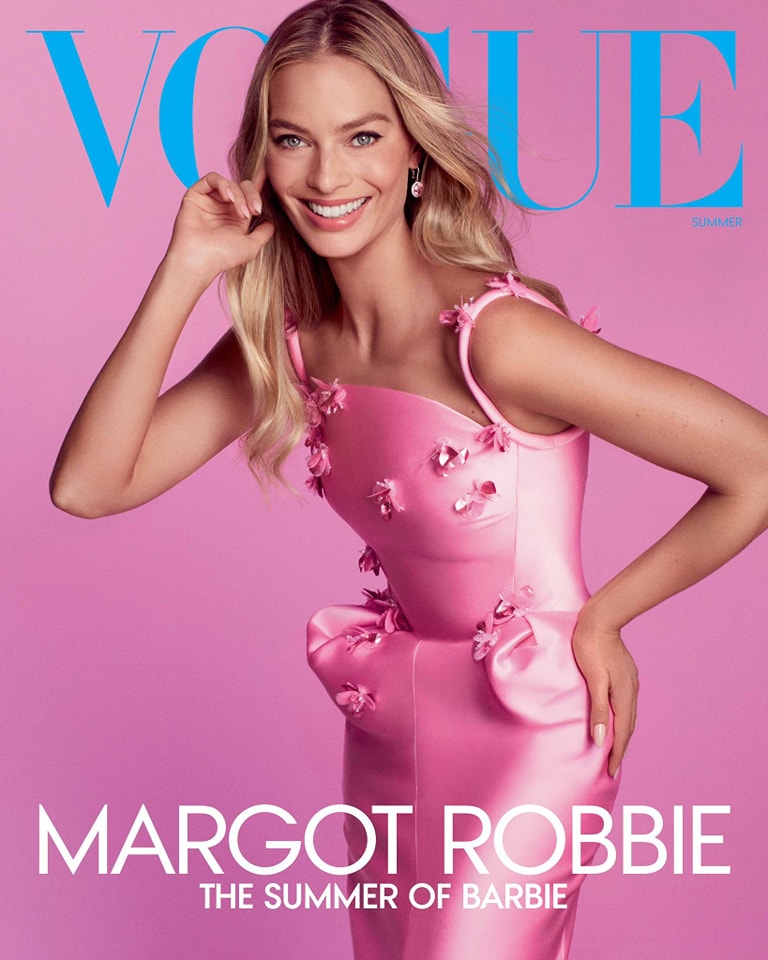Margot Robbie photographed for Vogue UK, 2021 Photo by Lachlan Bailey