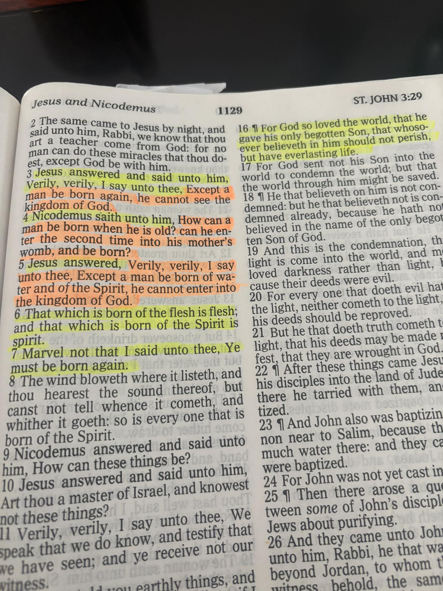 Christian - This famous passage in John 3 where Jesus spoke to ...