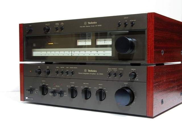Technics ST-8080 AM/FM Stereo Tuner Technics SU-8080 Stereo