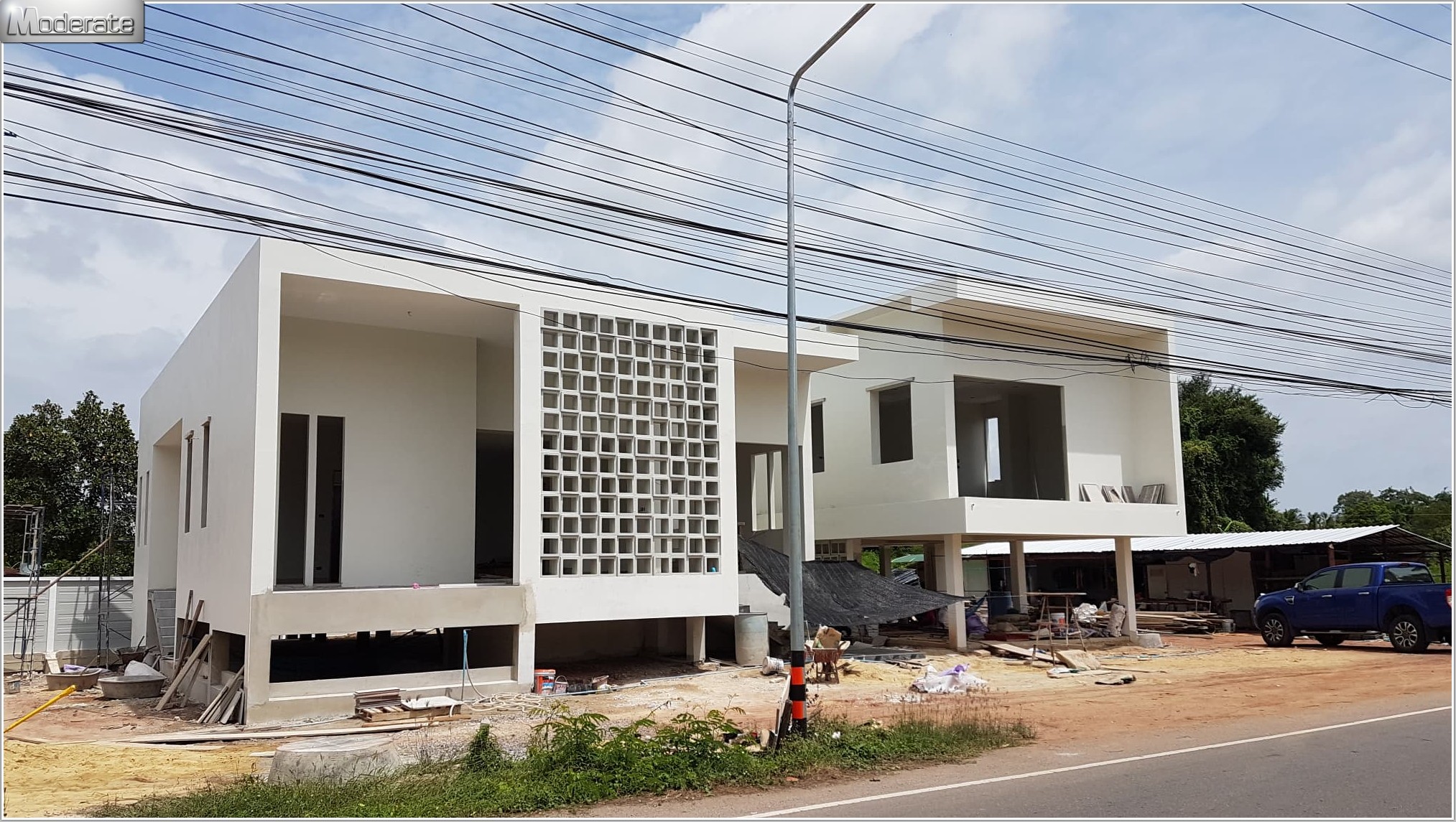 แบบบ้านป่าตาลโม... - แบบบ้านโมเดิร์น Modern-บ้านป่าตาลโมเดอเรท