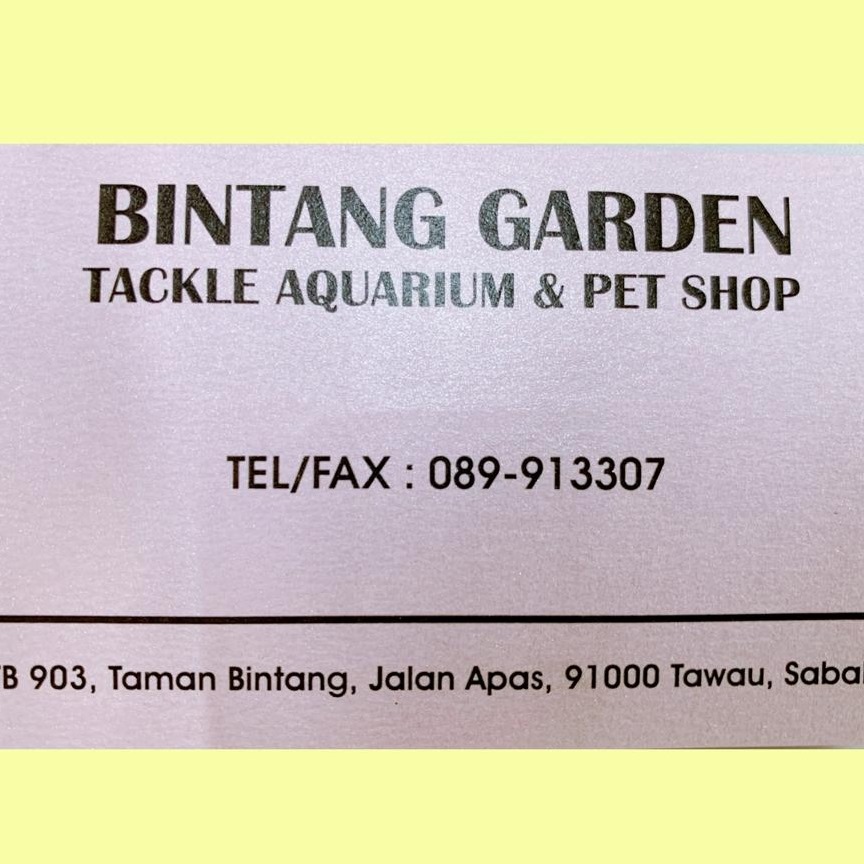 Bintang Garden Tackle Aquarium And Pet Shop 晶晶水族馆 Facebook