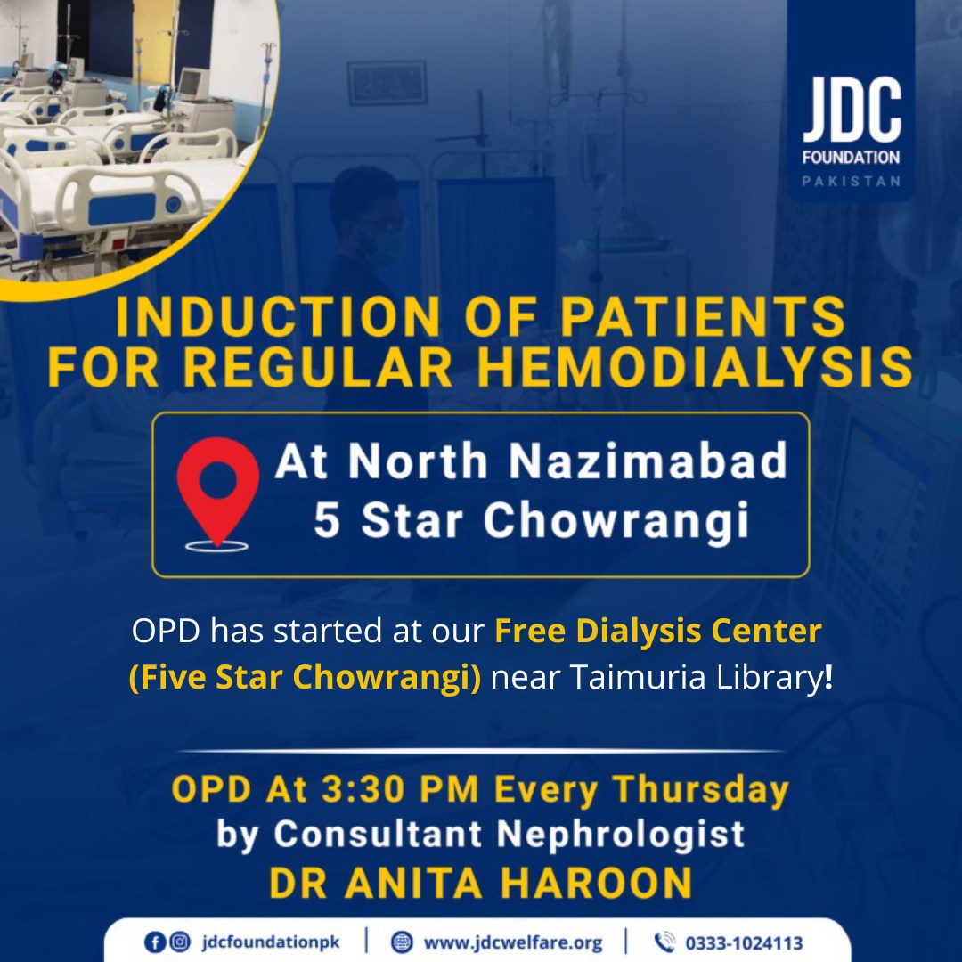 OPD has started at our Free... - JDC Foundation Pakistan