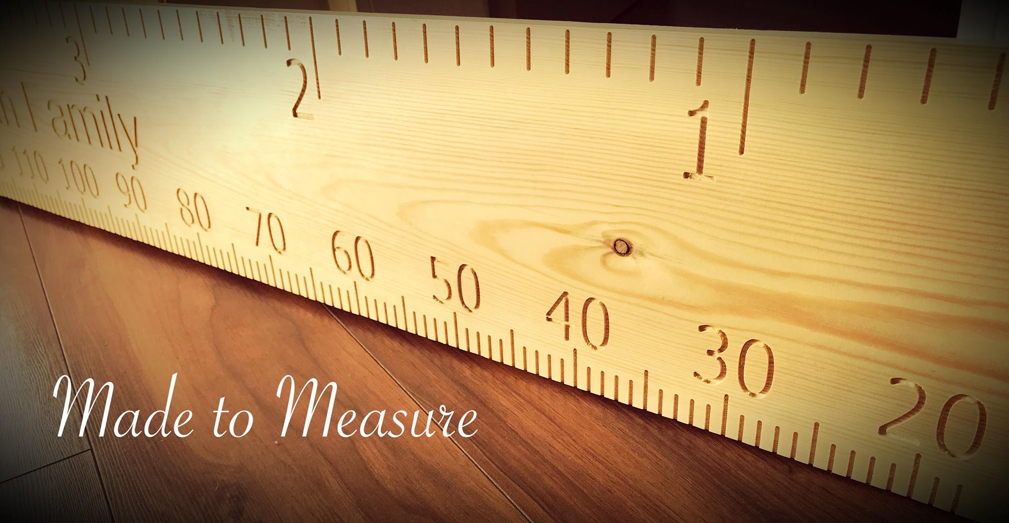 Made to Measure - Ruler Height Chart