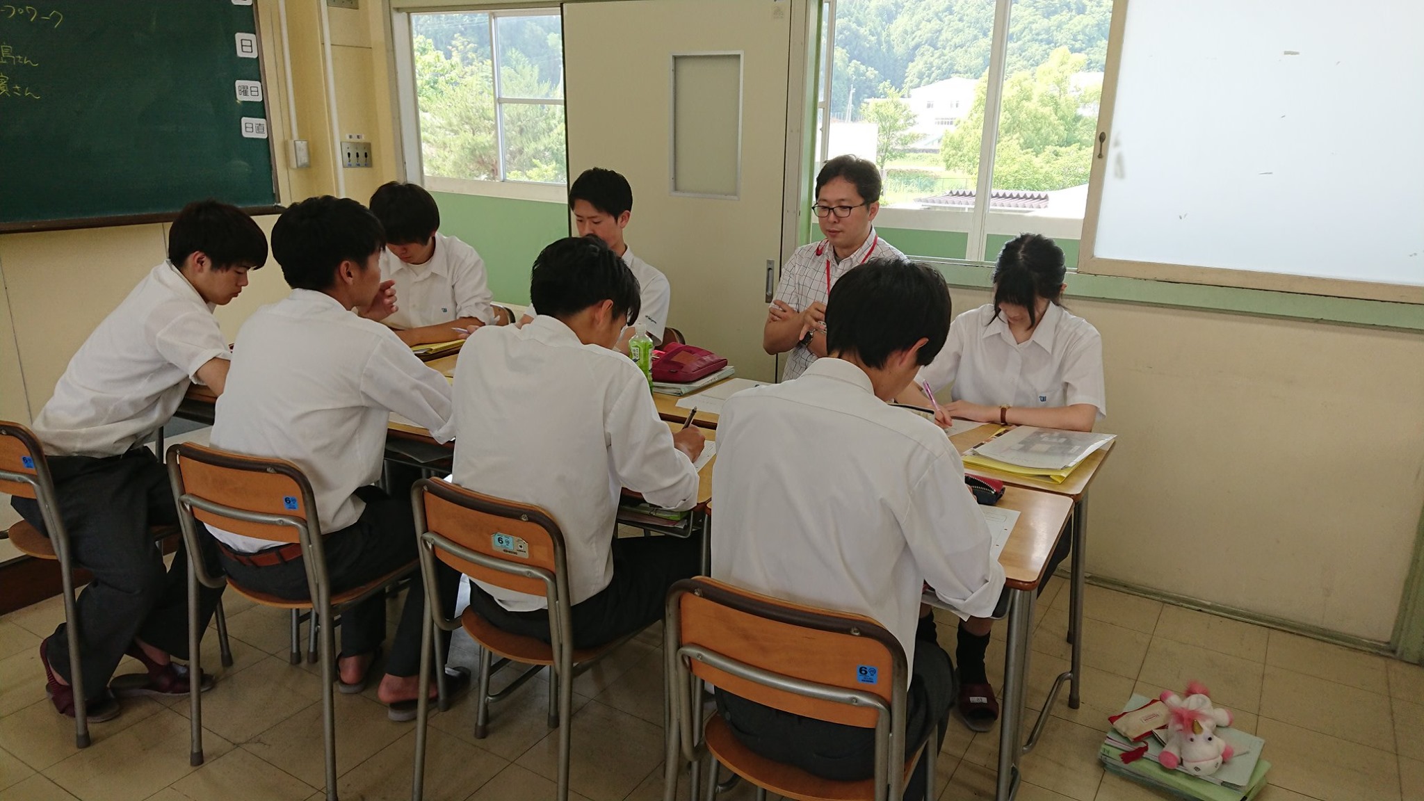 県立和田山高等学校 ６ 地域の居場所づくり ６月２０日 Facebook