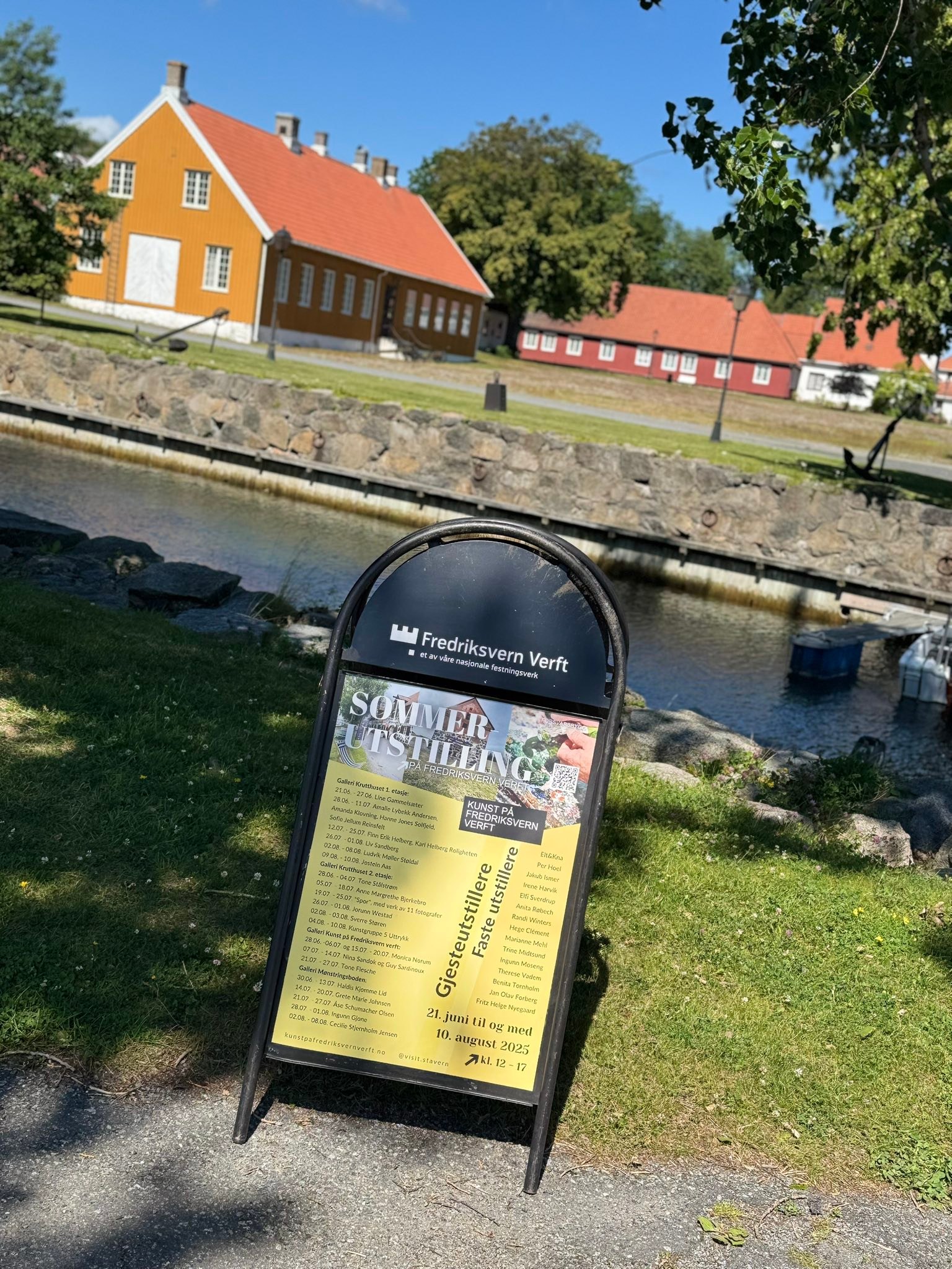 Kunst på Fredriksvern verft | Stavern