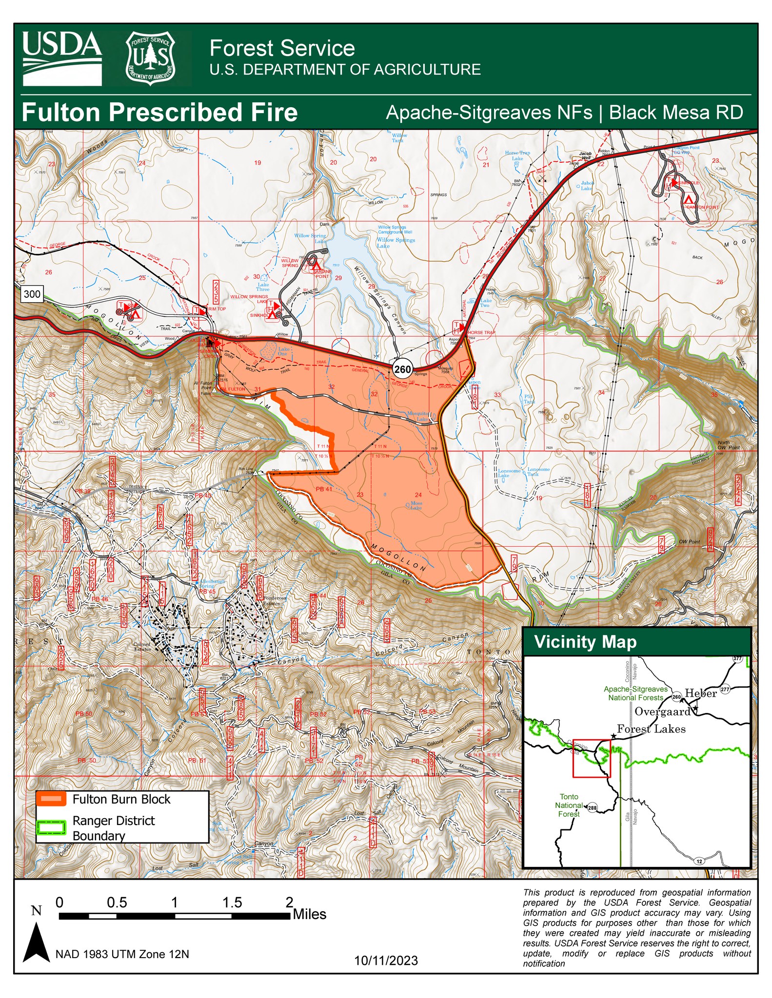 Prescribed fires planned for Lakeside Ranger District