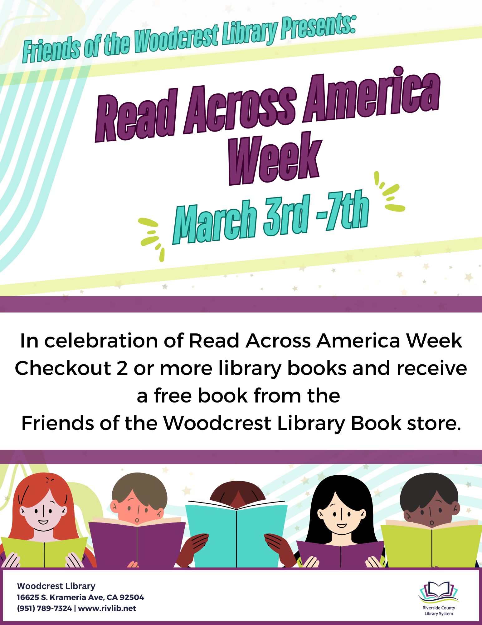 Friends of the Woodcrest Library | Riverside CA