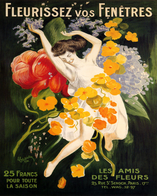 Aix Les Bains Lake France Vintage Travel Poster Repro – Cappiello Style, Multi-Color