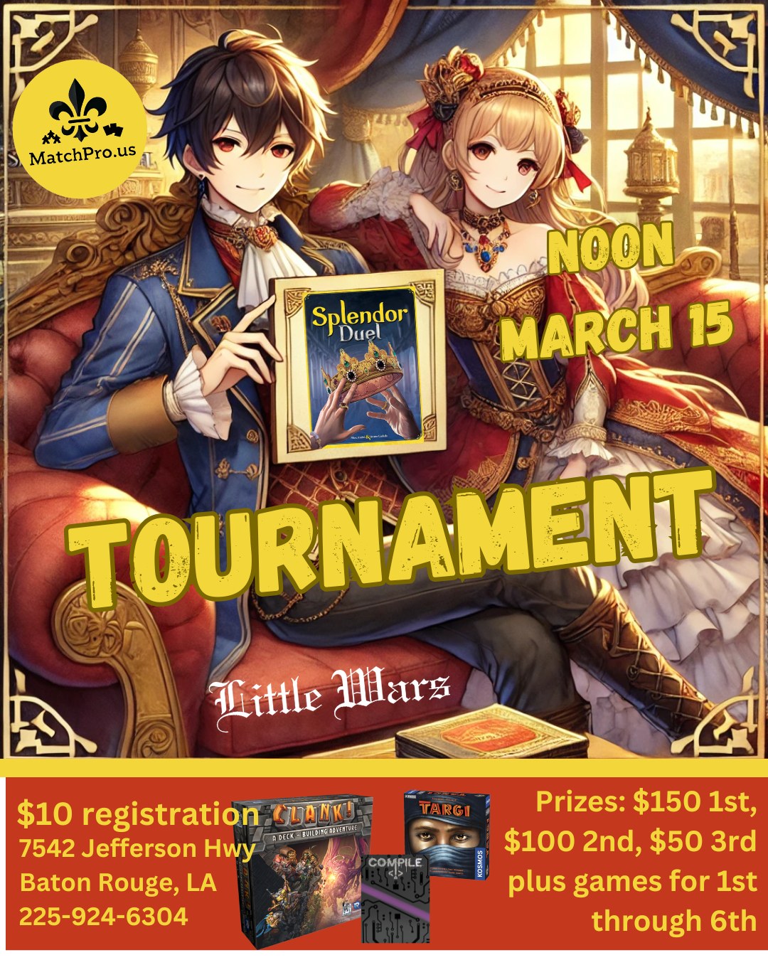 Splendor Duel Tournament by MatchPro!