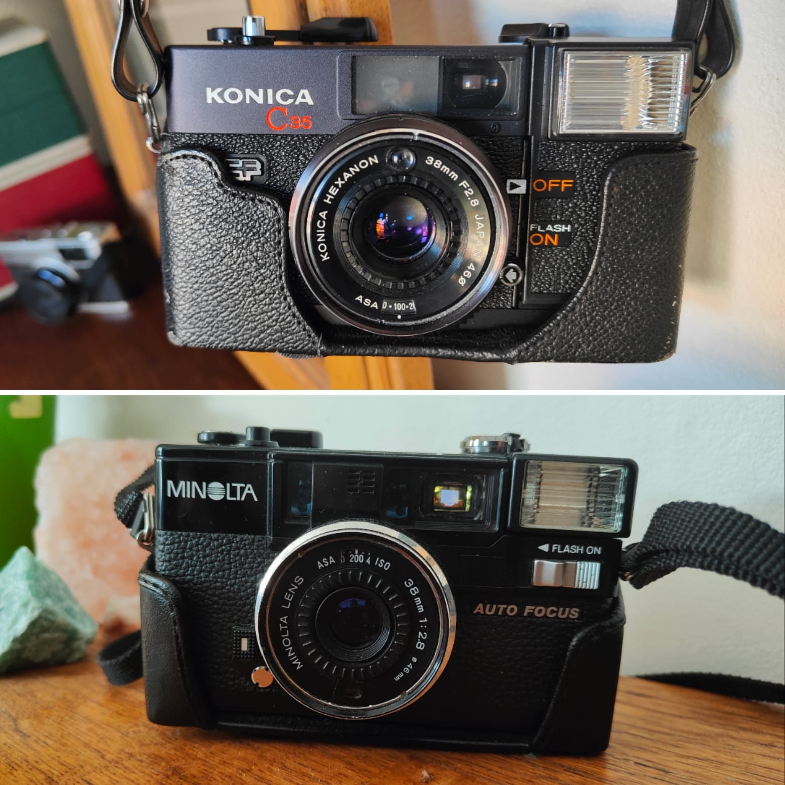 Which one do you prefer and why? KonicaC35 or Minolta Hi-Matic AF2