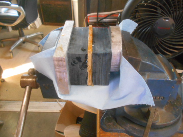 BlowsMeAway - First time I've split a block of multi-laminate wood - in ...
